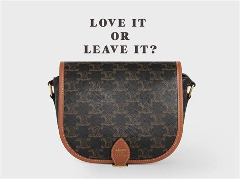 Love It or Leave It: Celine Triomphe Canvas .